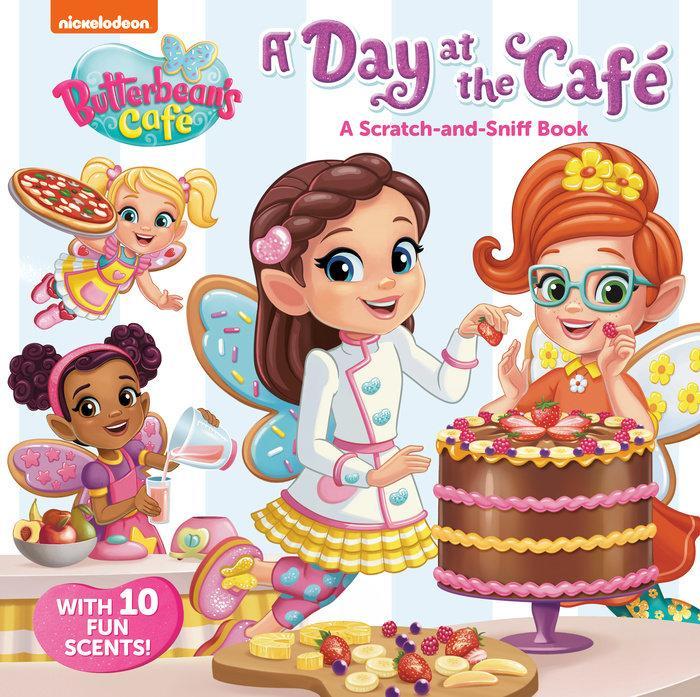 A Day at the Cafe: A Scratch-and-Sniff Book-Book-The Baby Gift People