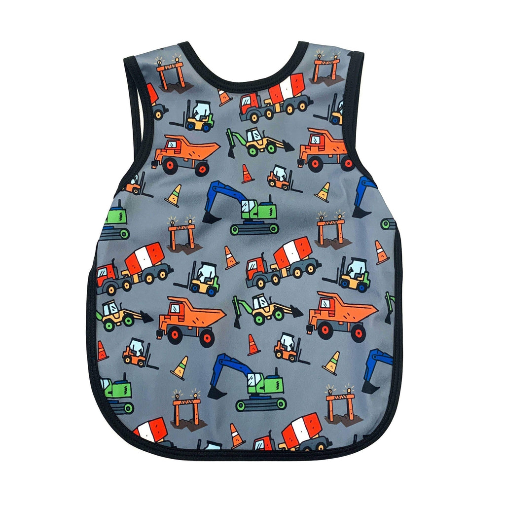 Construction Zone Bapron-Bibs-The Baby Gift People