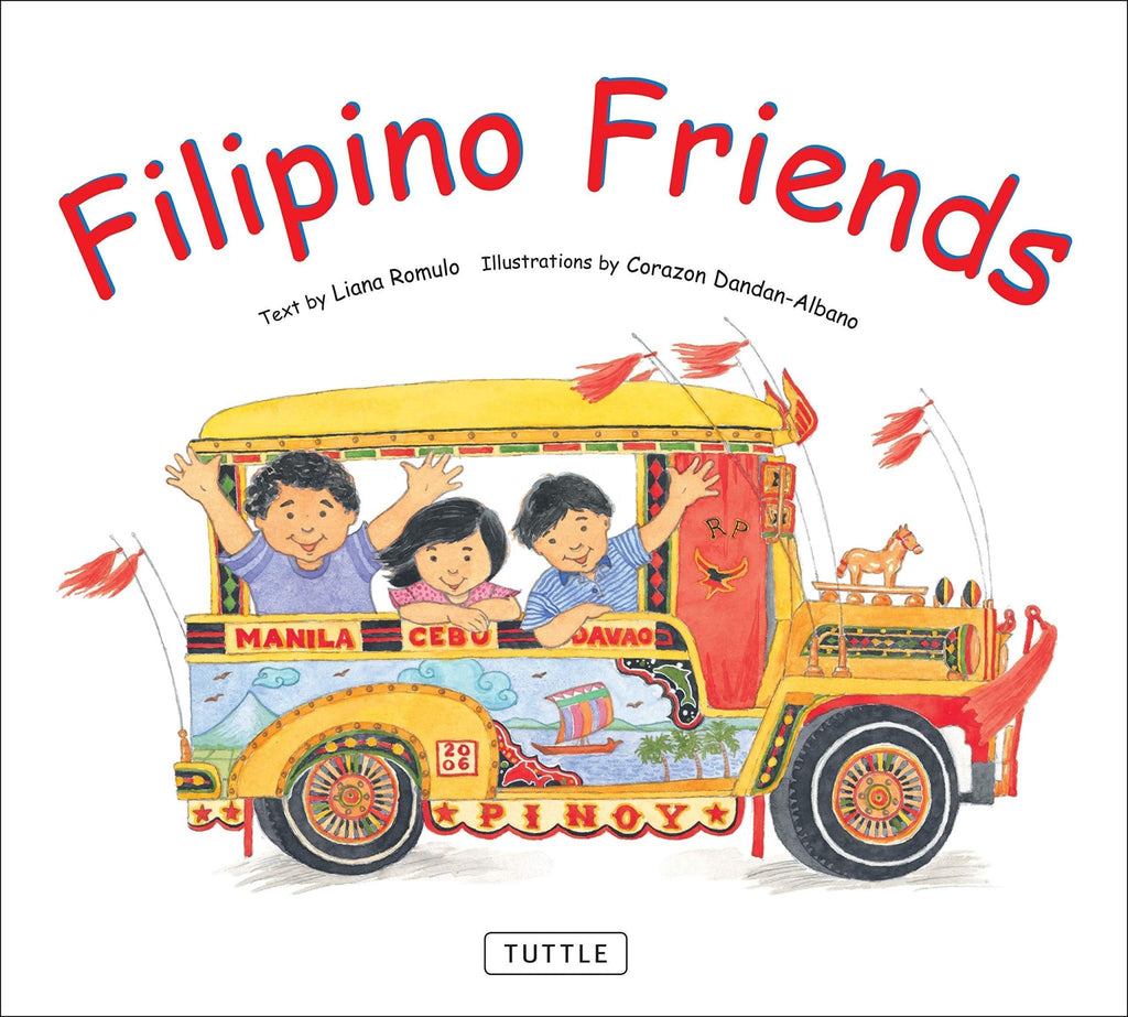 Filipino Friends - A Hardcover book-Books-The Baby Gift People
