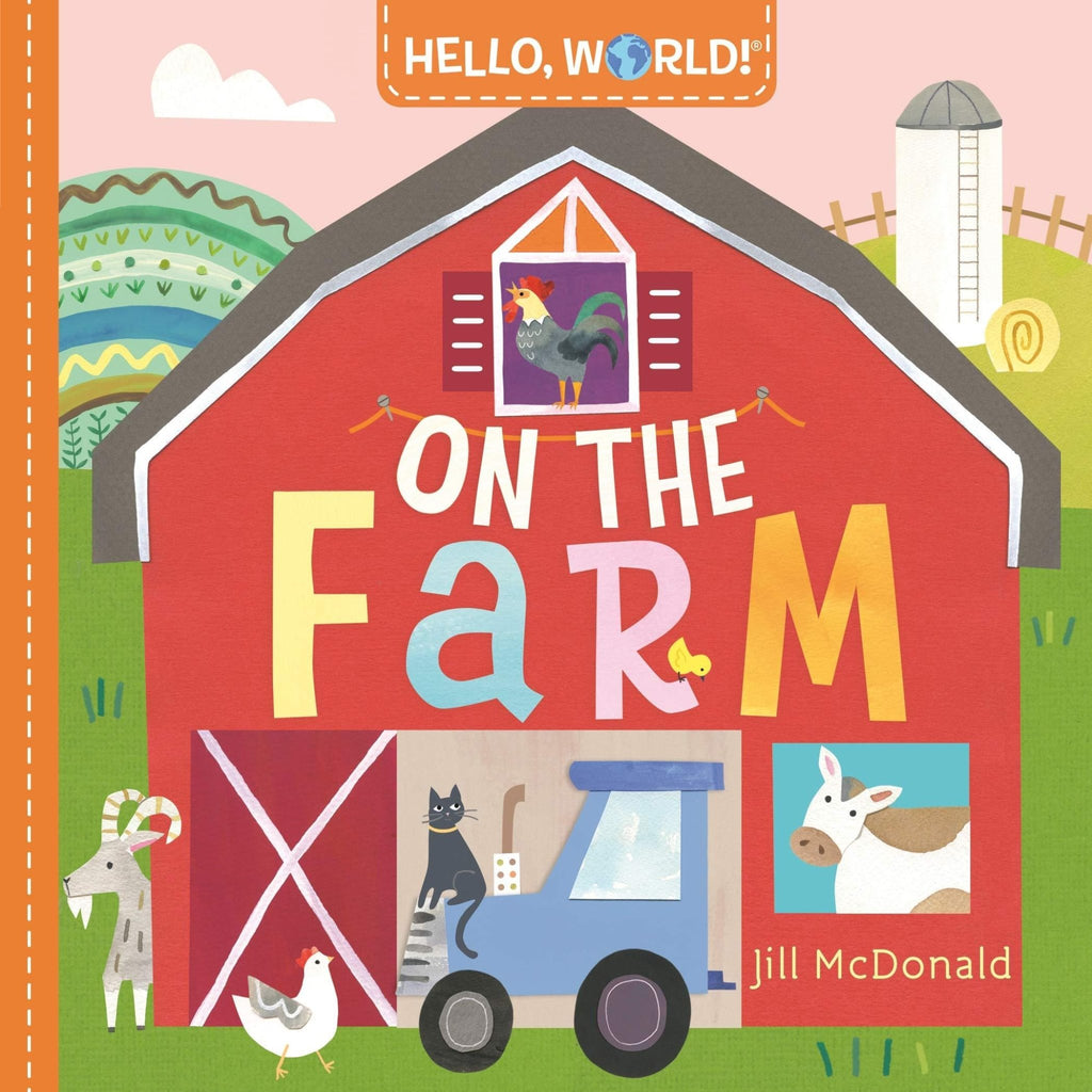 Hello, World! On the Farm Board book-Books-The Baby Gift People