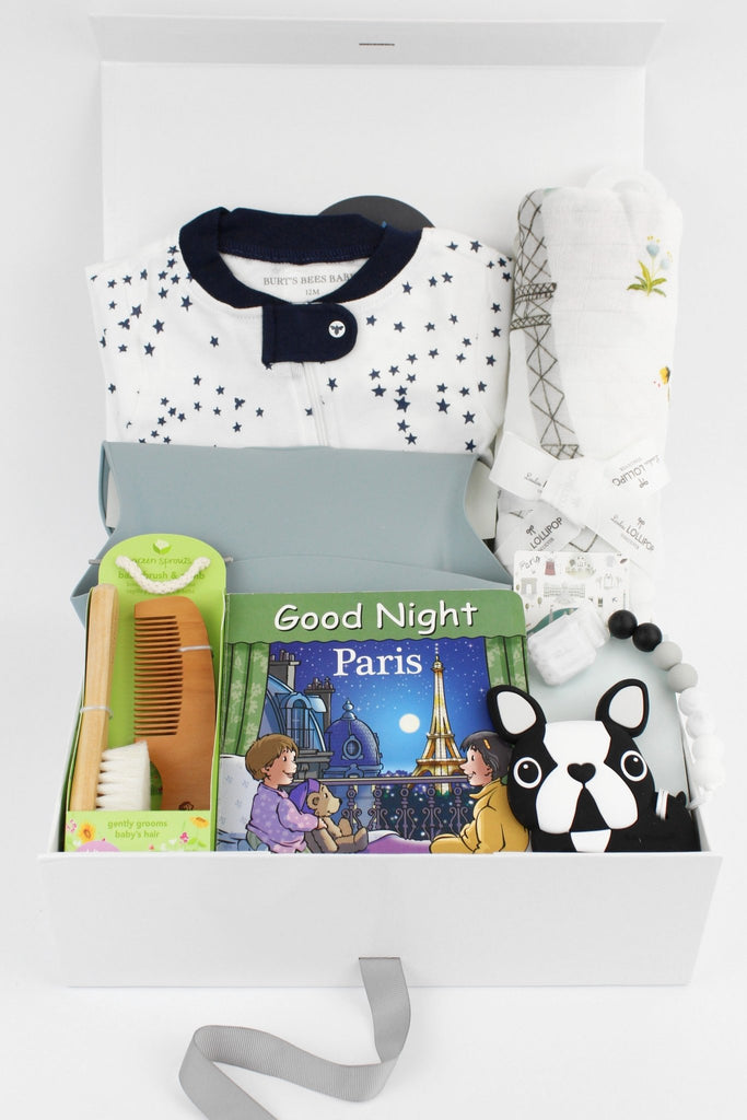 Paris Baby Boy Gift Box-Baby Gift Sets-The Baby Gift People