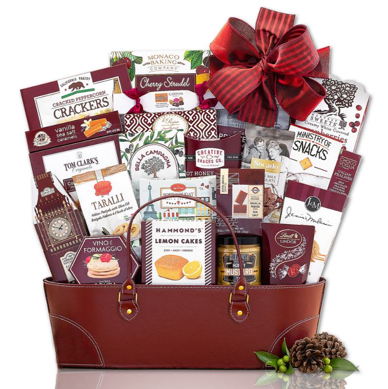 The Classic New Parents Gift Basket-Food Gift Baskets-The Baby Gift People