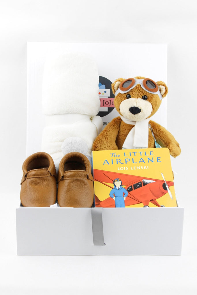 The Little Aviator- an aviator themed baby gift-Baby Gift Sets-The Baby Gift People