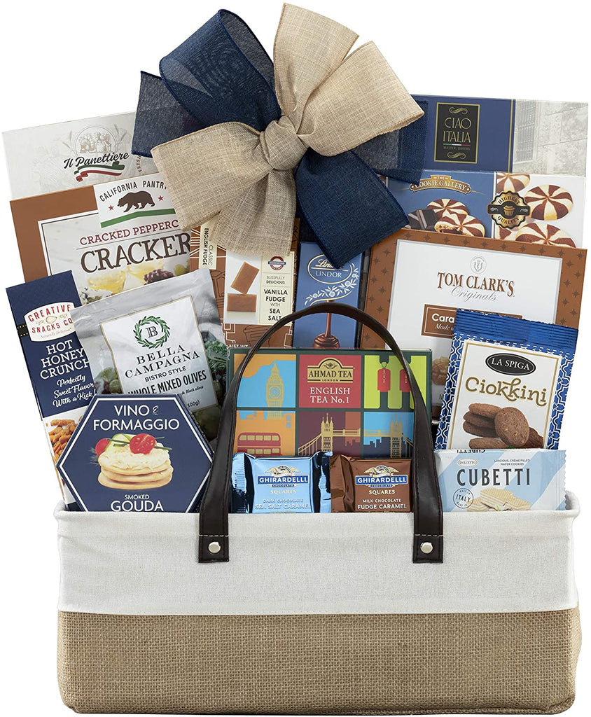 The New Parents Gourmet Gift Basket-Food Gift Baskets-The Baby Gift People