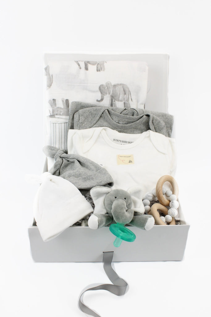 Wandering Elephant Baby Gift Box-Baby Gift Sets-The Baby Gift People