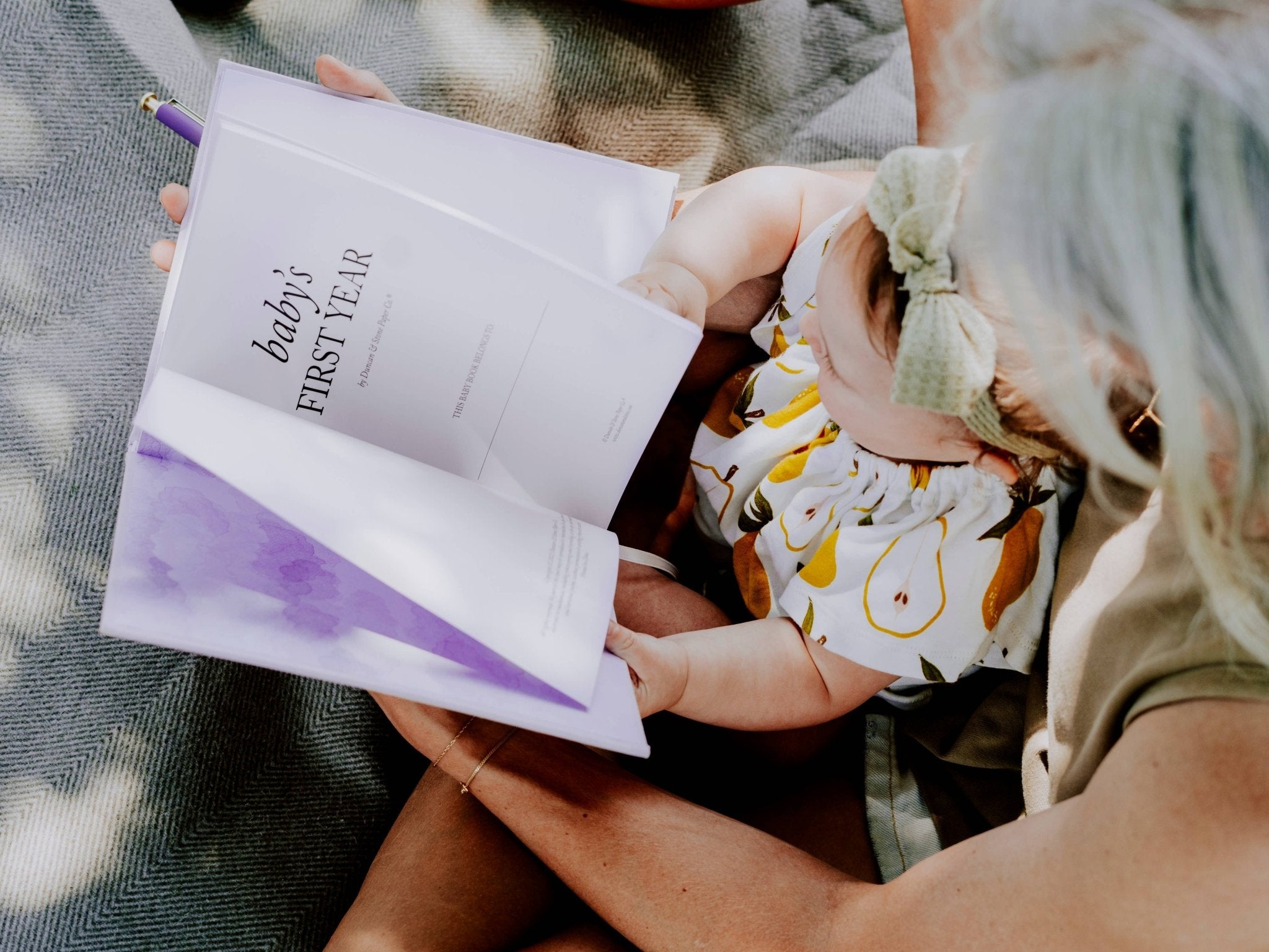 Baby's First Year Memory Book Photo Album – The Baby Gift People