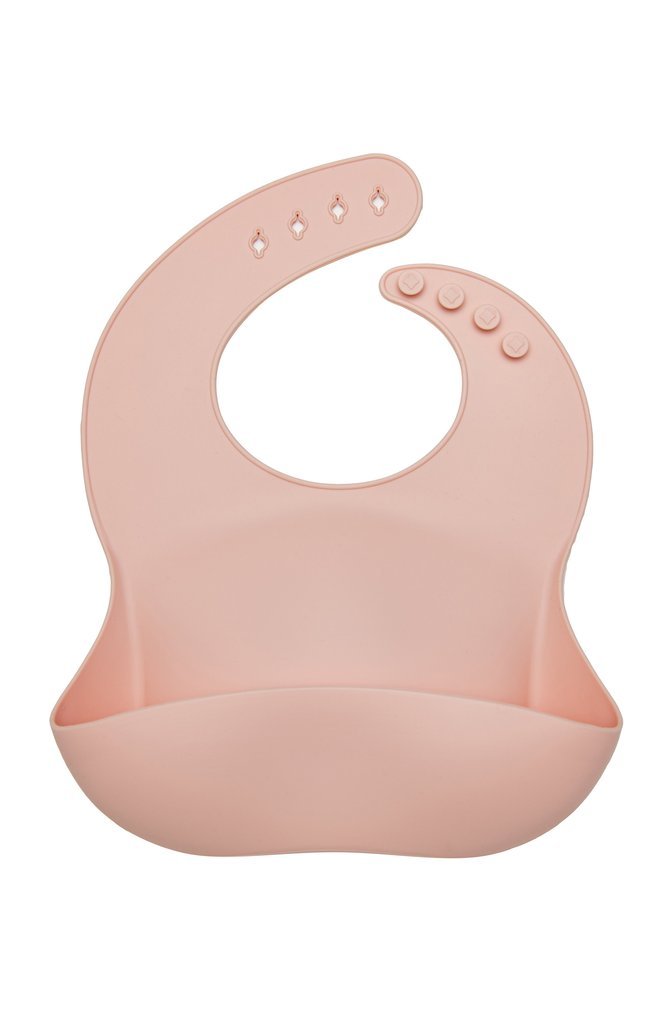 Silicone Bib - Quartz Pink-Bib-The Baby Gift People