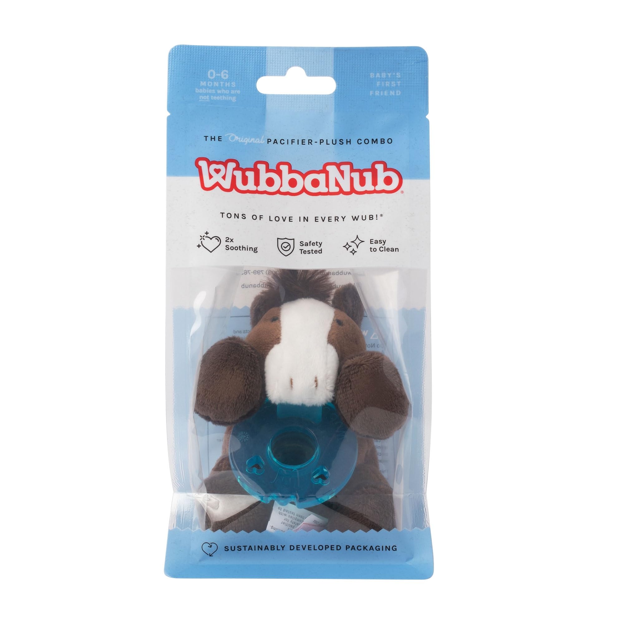 WubbaNub Infant Pacifier Horse – The Baby Gift People