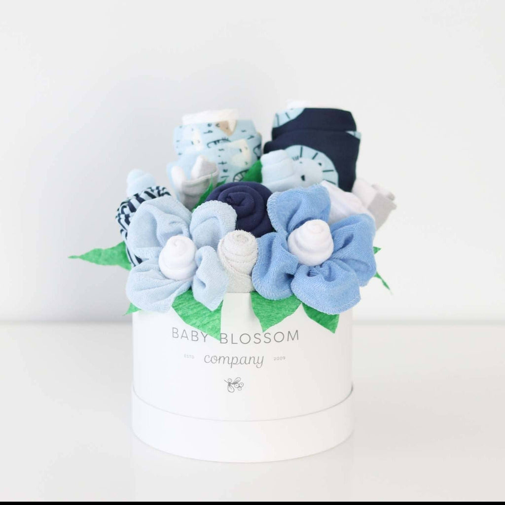 Baby Boy Gift Basket Newborn Box - Little Boy Blue-The Baby Gift People