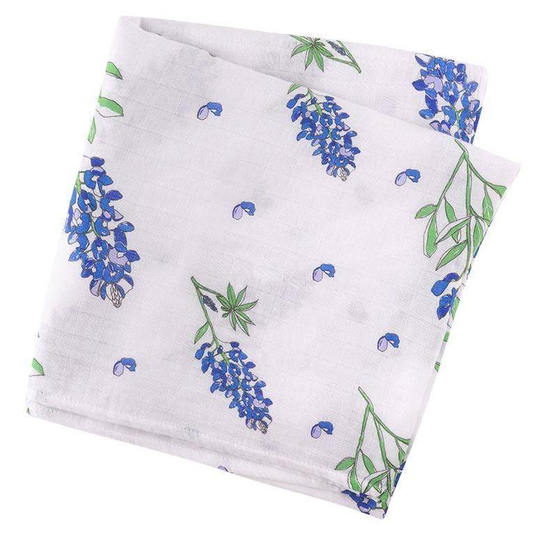 Bluebonnets Swaddle-Swaddling Blankets-The Baby Gift People