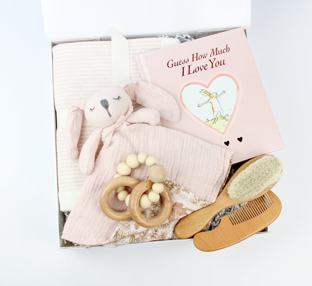 Blush Baby Girl Gift Box-Baby Gift Sets-The Baby Gift People