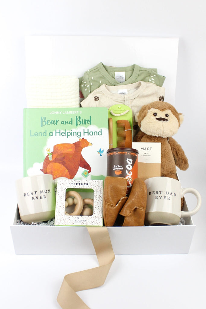 Baby Shower Basket Gift Idea - An Exercise in Frugality