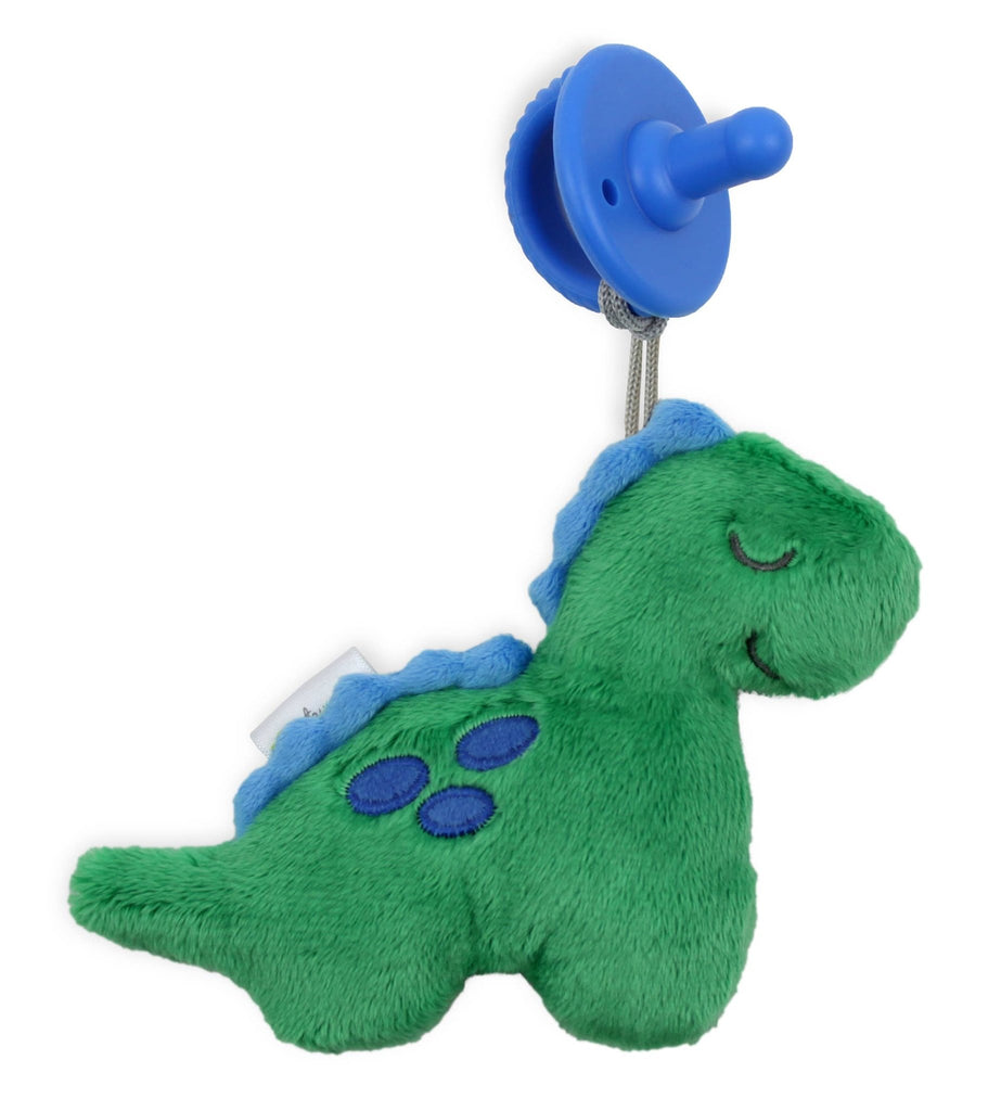 Dino Sweetie Pal™ Pacifier & Stuffed Animal-The Baby Gift People