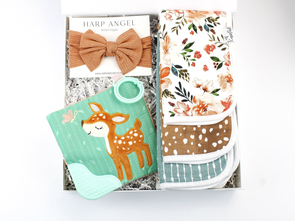 Fawn Themed Baby Girl Gift Box-Baby Gift Sets-The Baby Gift People