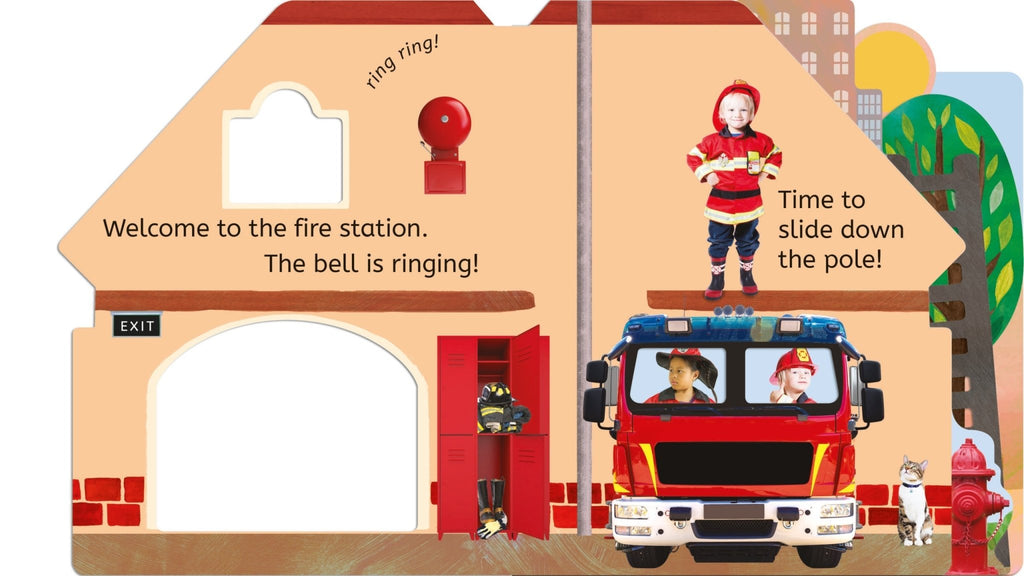 Fire Station Baby Gift Box-Baby Gift Sets-The Baby Gift People