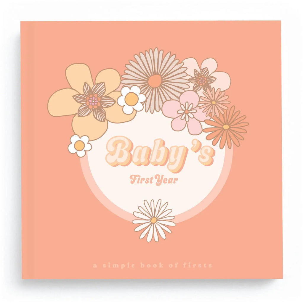 Flower Child Memory Book-The Baby Gift People