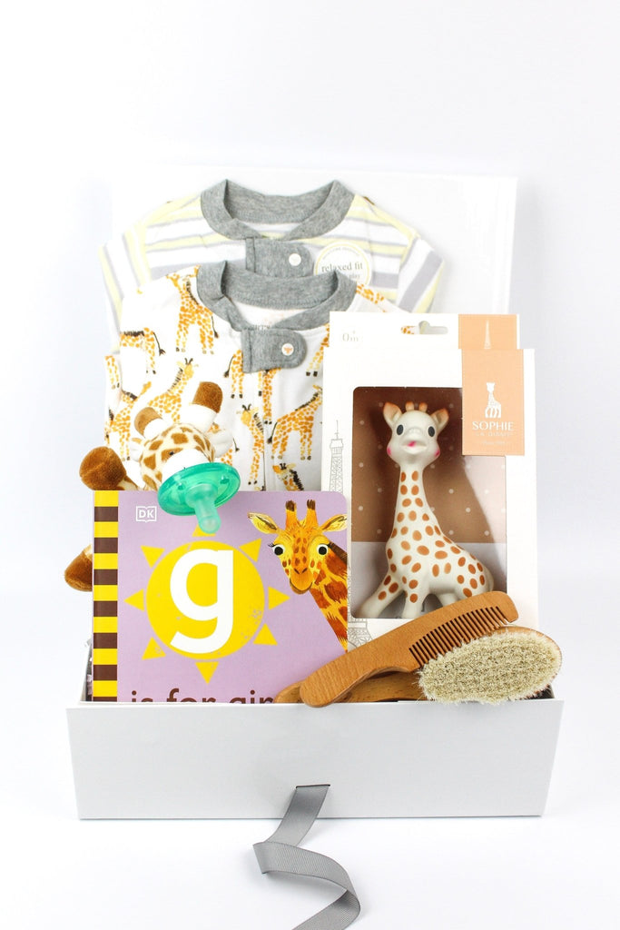 Giraffe Manor Baby Gift Box-Baby Gift Sets-The Baby Gift People