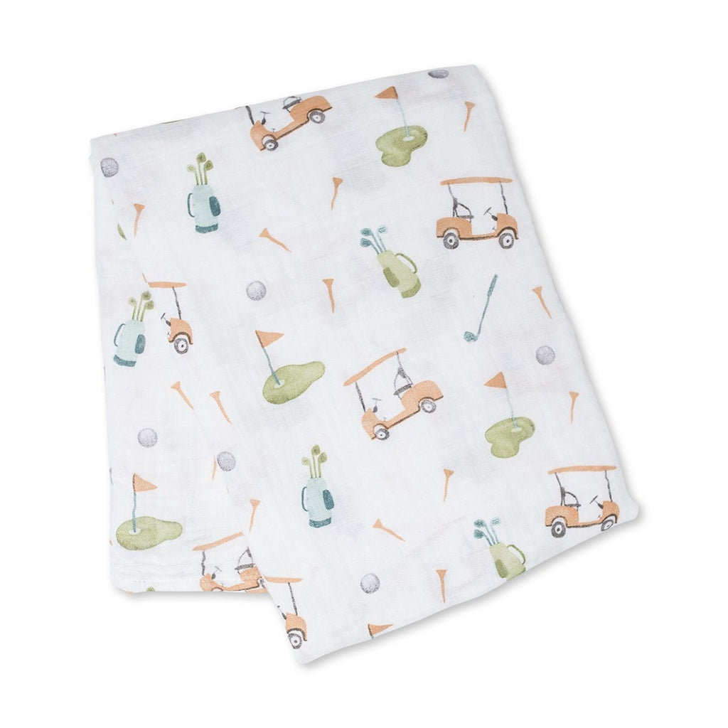 Golf Swaddling Blanket-Swaddling Blankets-The Baby Gift People