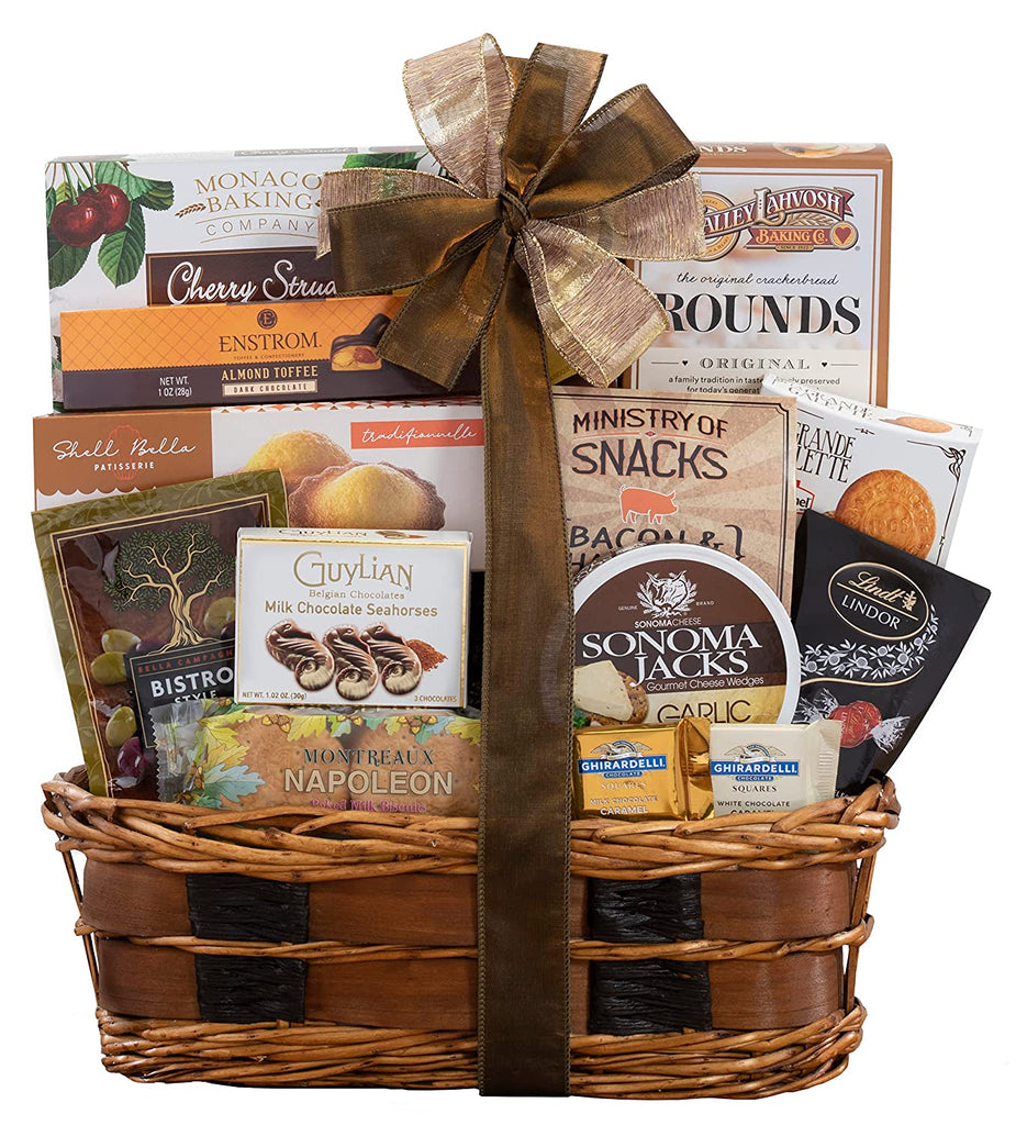 Gourmet Gift Basket-Food Gift Baskets-The Baby Gift People