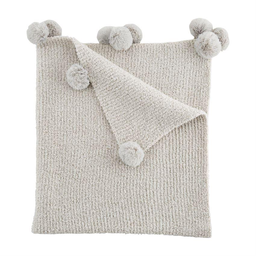 Grey Chenille Blanket-Baby Blanket-The Baby Gift People