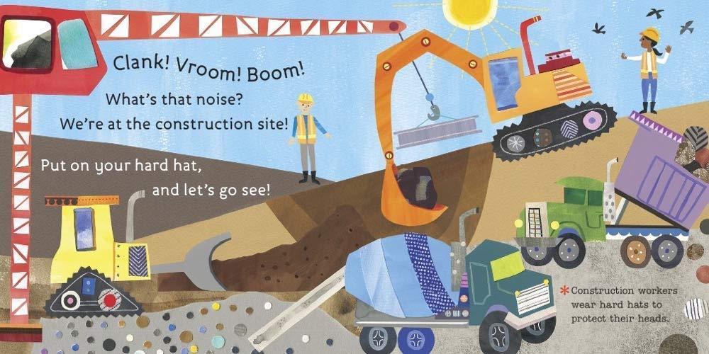 Hello, World! Construction Site Board book-Books-The Baby Gift People