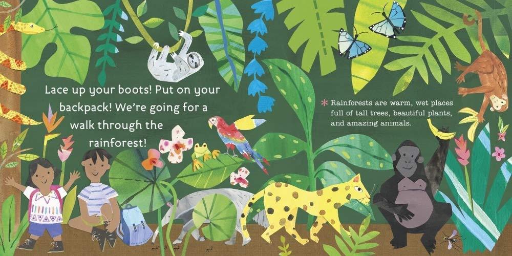 Hello, World! Rainforest Animals Board book-Books-The Baby Gift People