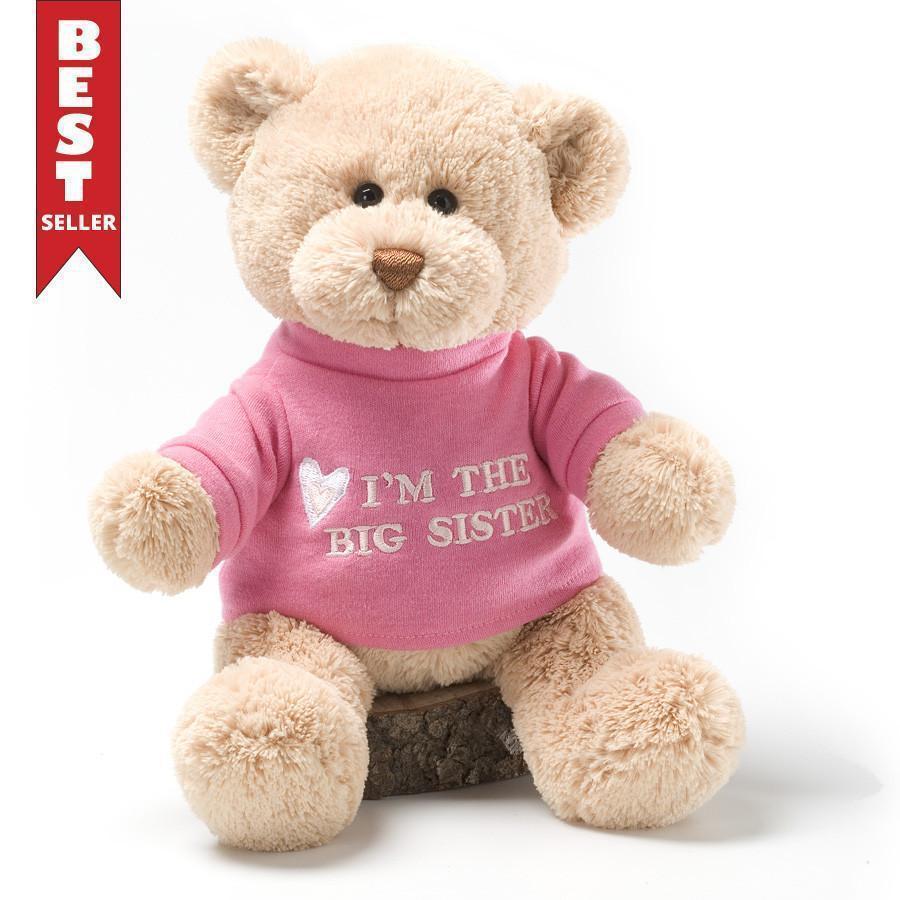 "I'm The Big Sister" Plush Bear by Gund-The Baby Gift People