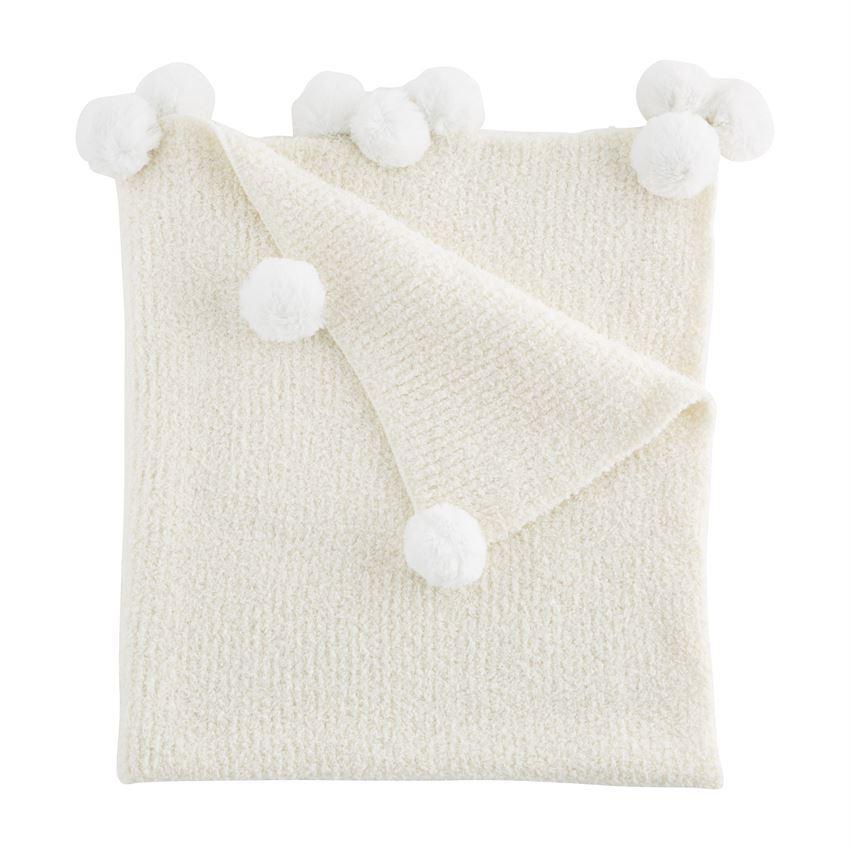 Ivory Chenille Blanket-Baby Blanket-The Baby Gift People