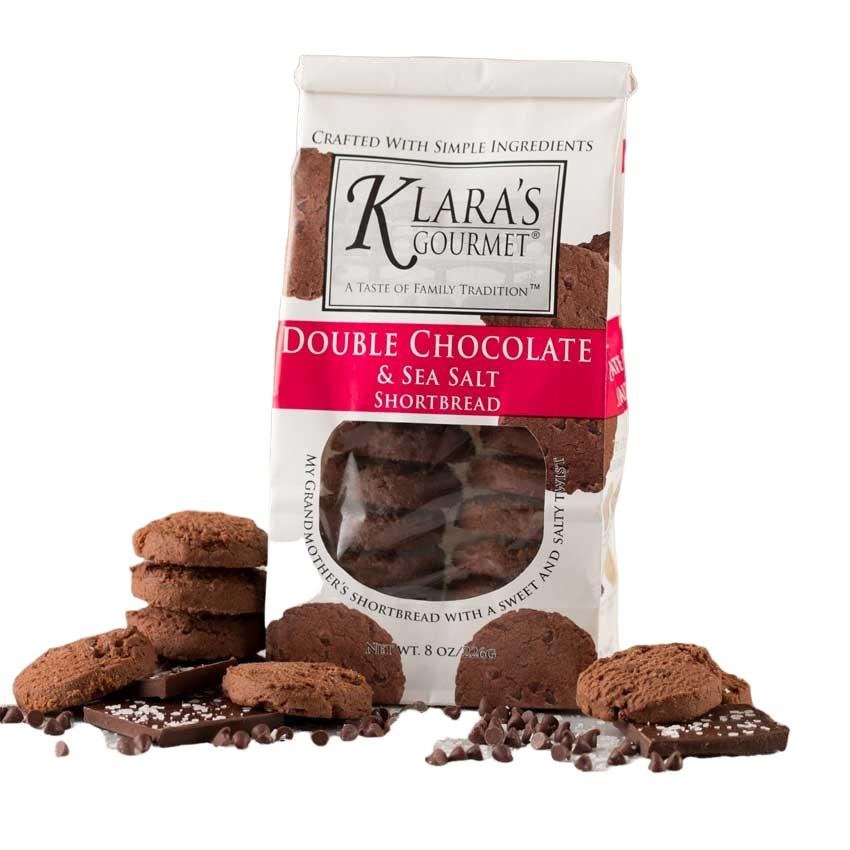 Klara's Gourmet Double Chocolate Shortbread-Food Items-The Baby Gift People
