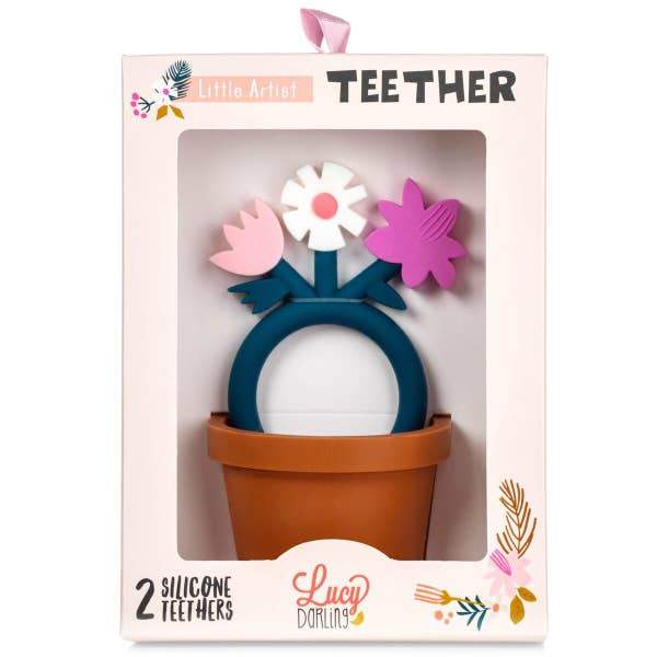 Little Artist Teether-Pacifiers & Teethers-The Baby Gift People