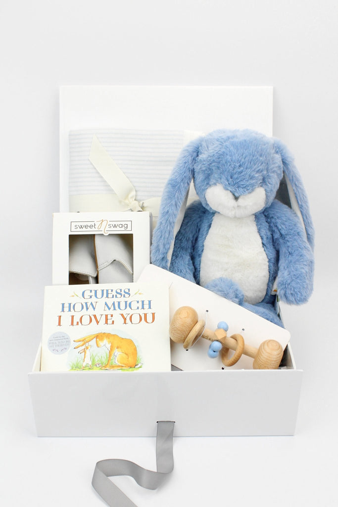 Little Baby Blue Gift Box-Baby Gift Sets-The Baby Gift People