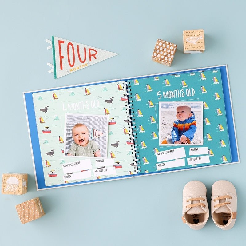 Little Captain Memory Book-Baby Album-The Baby Gift People