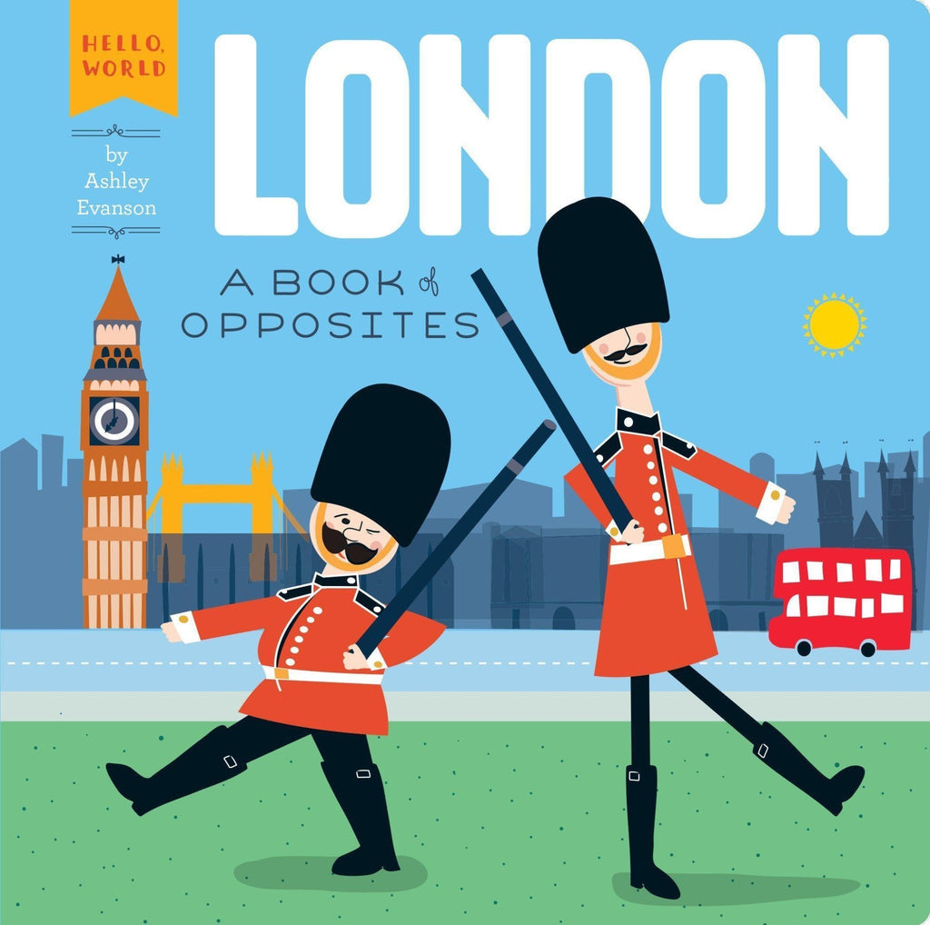 London: A Book of Opposites-The Baby Gift People