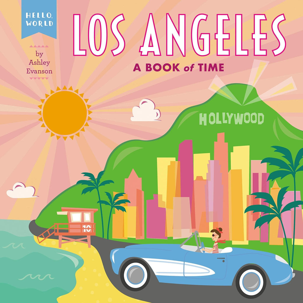 Los Angeles: A Book of Time-Board Books-The Baby Gift People