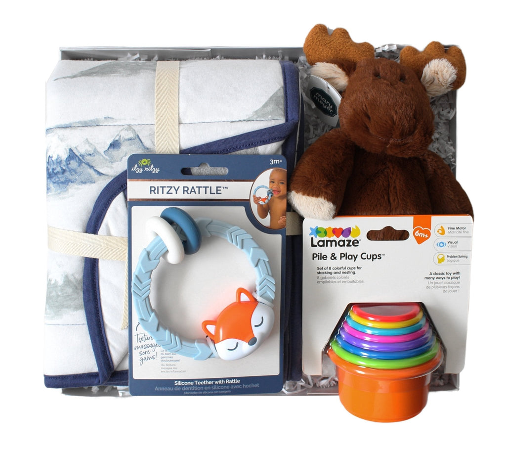 Mountain Friends Baby Gift Box-Baby Gift Sets-The Baby Gift People