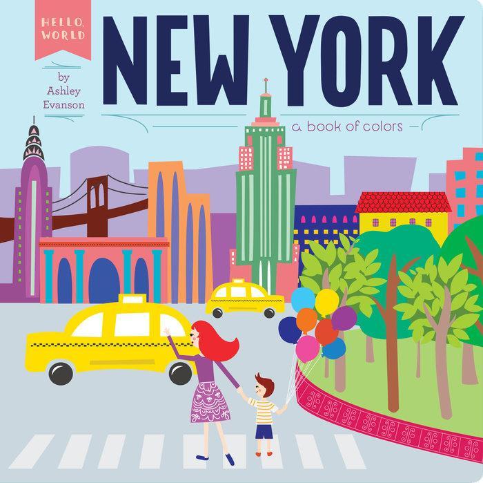 New York: A book of colors board book-Books-The Baby Gift People