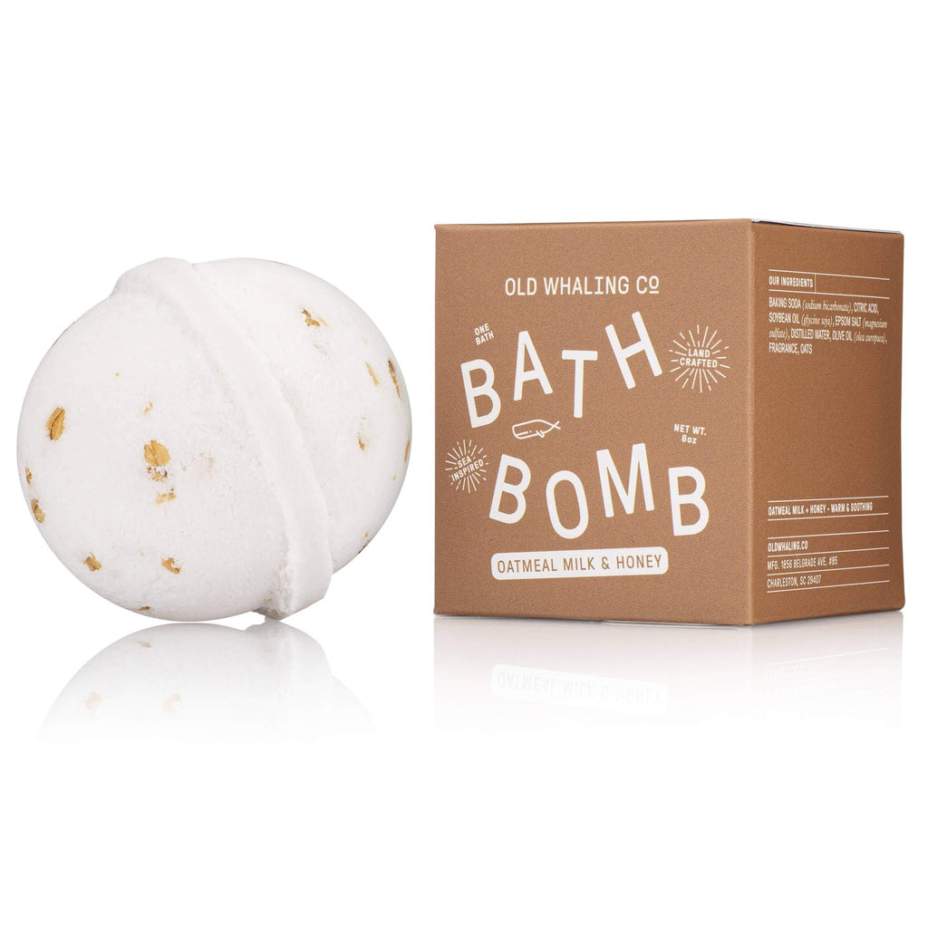 Oatmeal Milk + Honey Bath Bomb-Bath & Body-The Baby Gift People