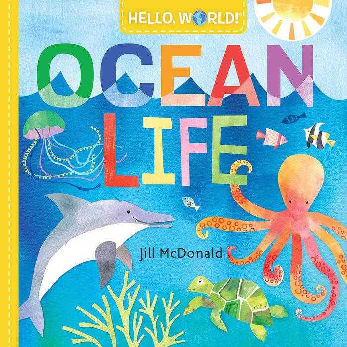 Ocean Life Board Book-Books-The Baby Gift People