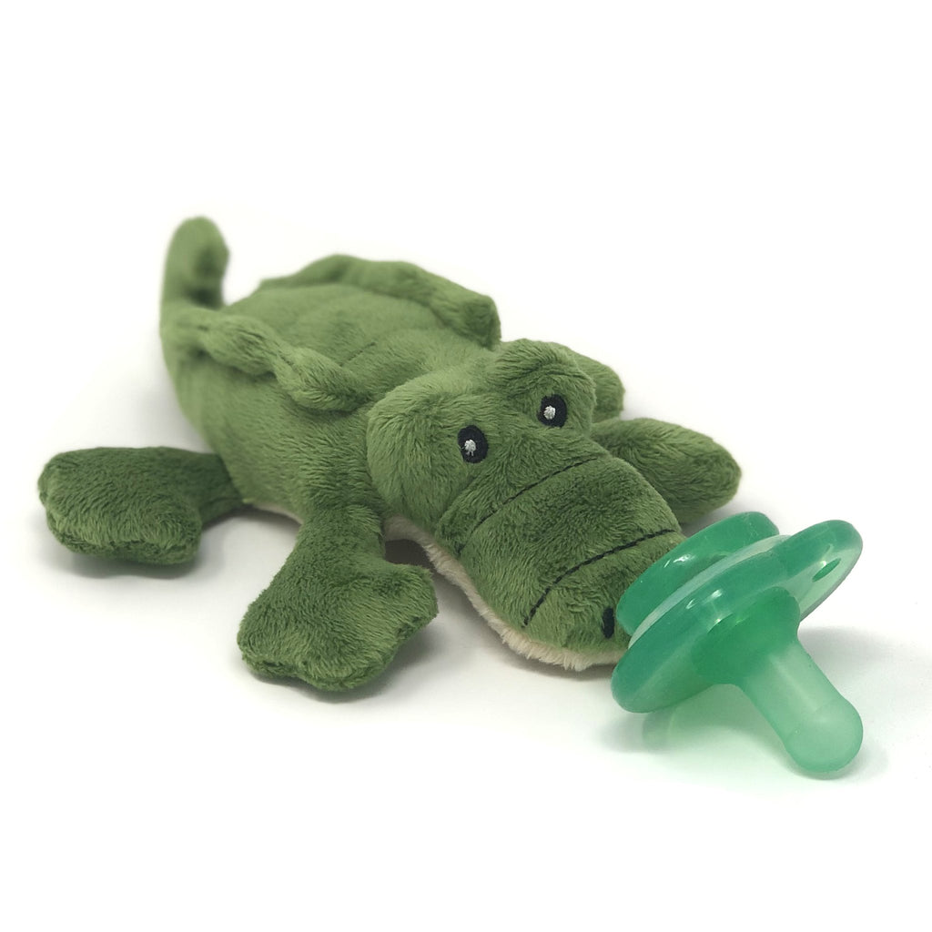 Paci-Plushies Buddies - Alli Alligator-Pacifiers & Teethers-The Baby Gift People