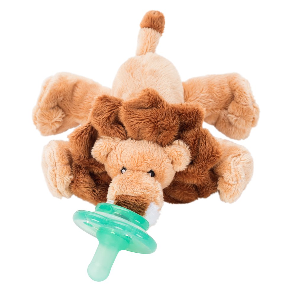Paci-Plushies Buddies – Leo Lion-Pacifiers & Teethers-The Baby Gift People