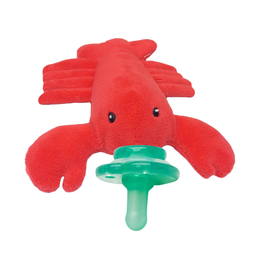 Paci-Plushies Buddies – Lexi Lobster-Pacifiers & Teethers-The Baby Gift People