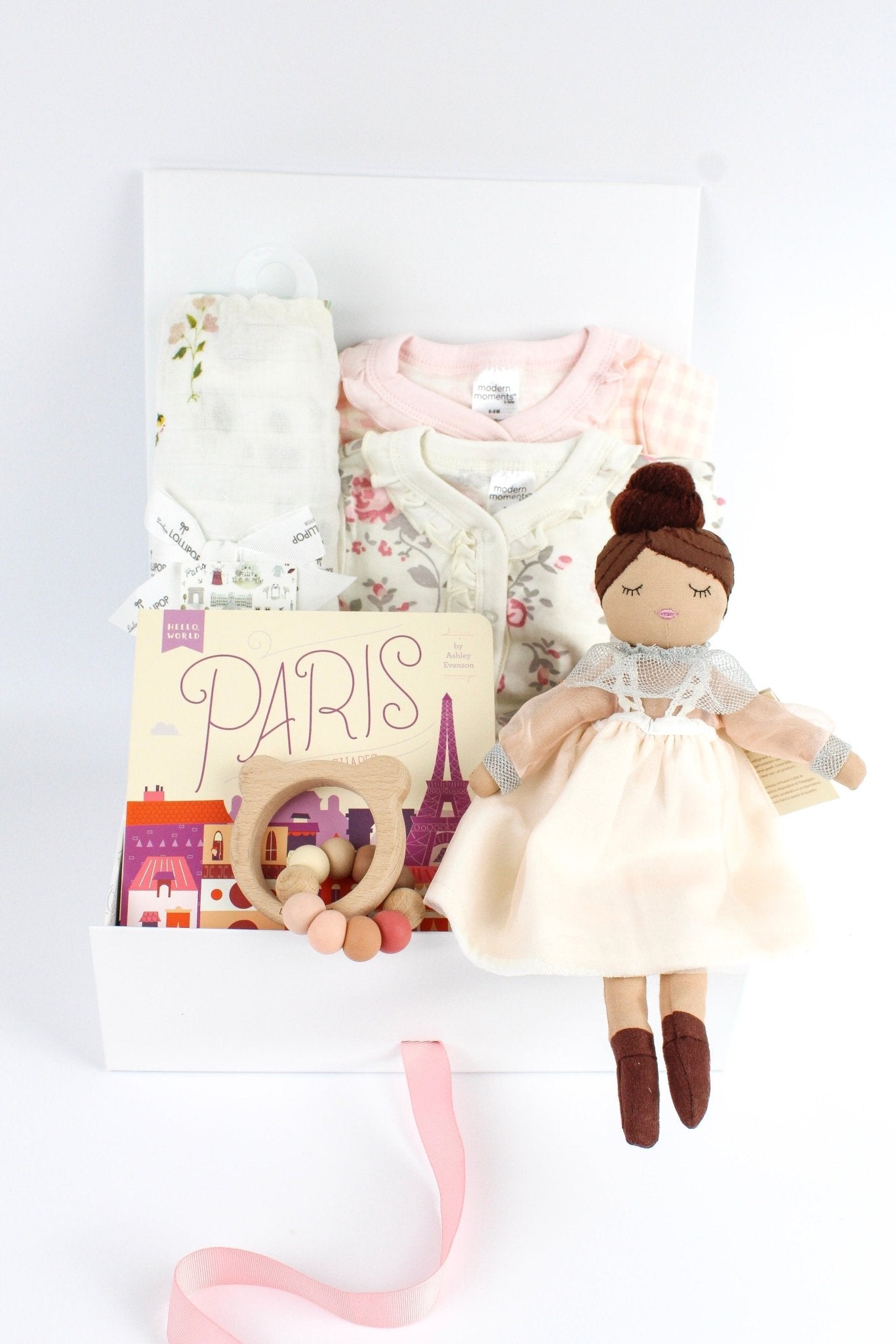 Baby Girl Gift Basket featuring Paz Rodriguez - Belle – Bonjour
