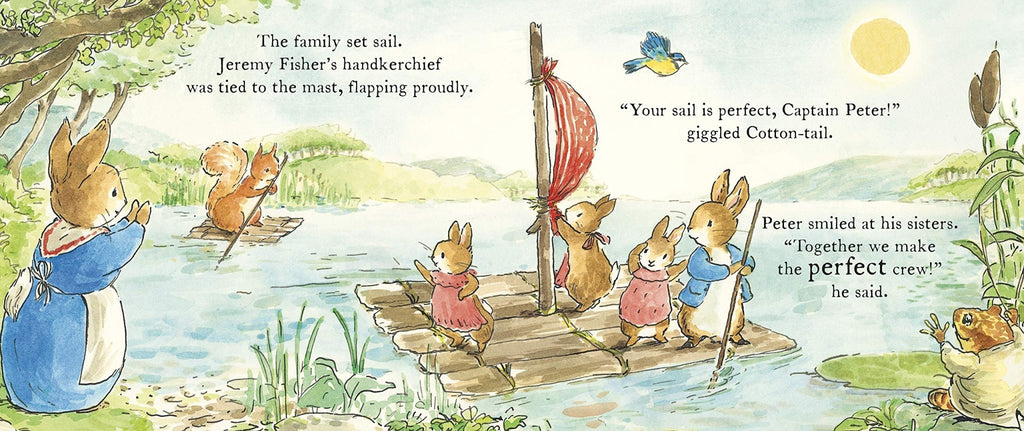 Peter Hops Aboard ... A Peter Rabbit Tale-Books-The Baby Gift People