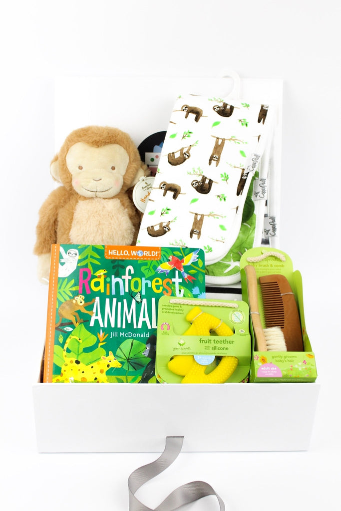 Rainforest baby gift box-Baby Gift Sets-The Baby Gift People