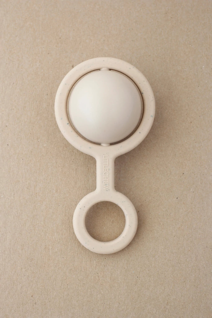 Rattle Toy - Ora | Beige-The Baby Gift People