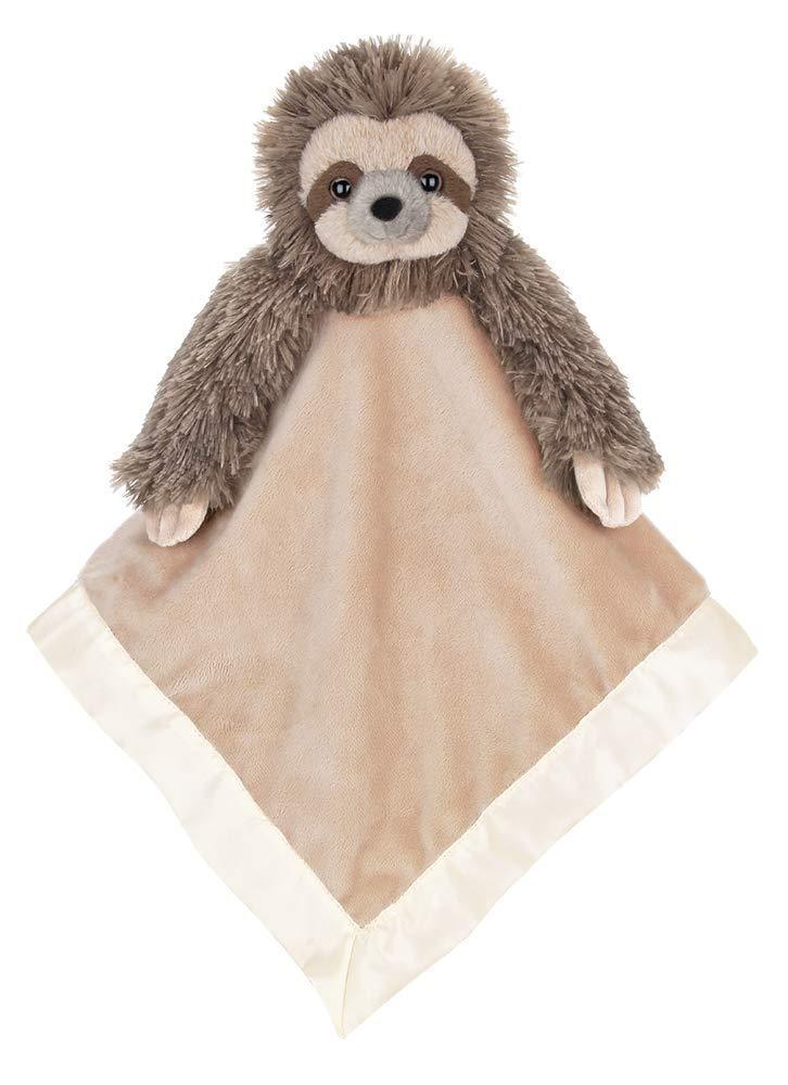 Sloth Plush Stuffed Animal Security Blanket, Lovey 15"-Baby Soothers-The Baby Gift People