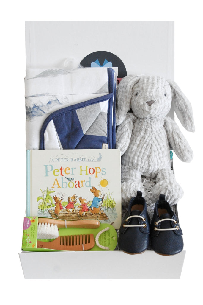Something Blue and Grey Baby Gift-Baby Gift Sets-The Baby Gift People