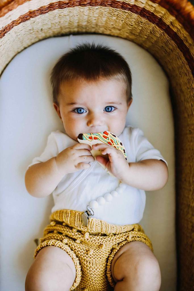 Taco Silicone Teether-The Baby Gift People