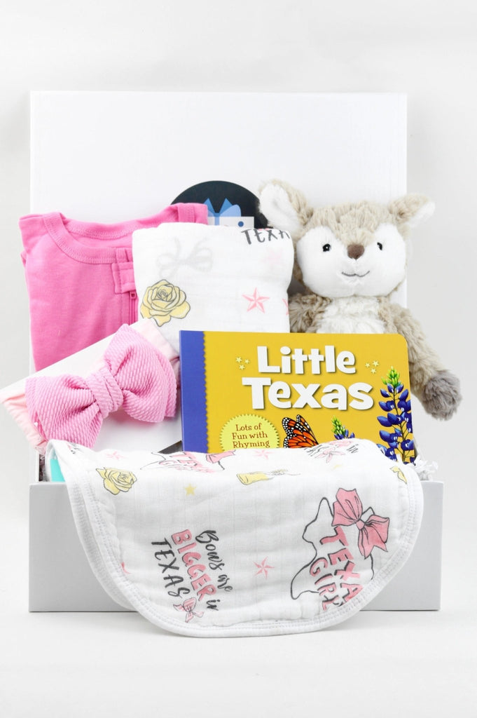Texas Girl Baby Gift Box-Baby Gift Sets-The Baby Gift People