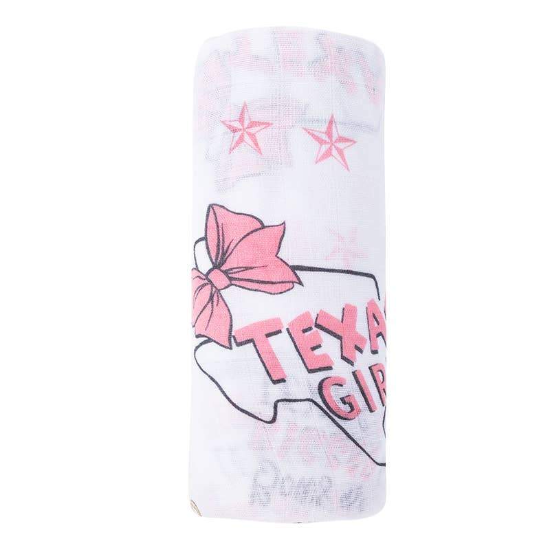 Texas Girl Swaddle-Swaddling Blankets-The Baby Gift People